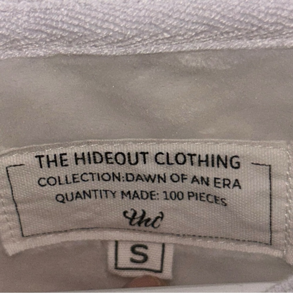 The Hideout Clothing Unisex Floral Long Sleeve Top Limited Edition 100 Made - Picture 8 of 8